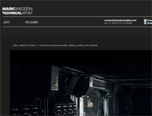 Tablet Screenshot of marksneddon.net